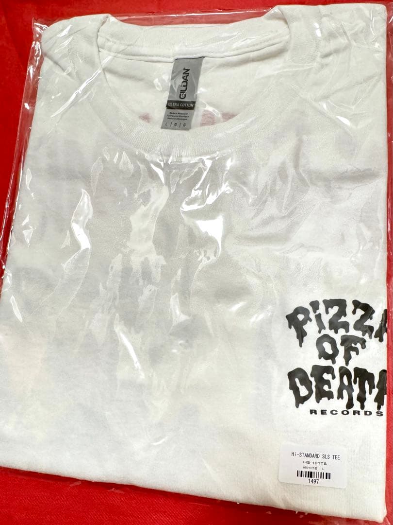 新品 Hi-STANDARD ハイスタンダード『SLS』Tシャツ白L 横山 健