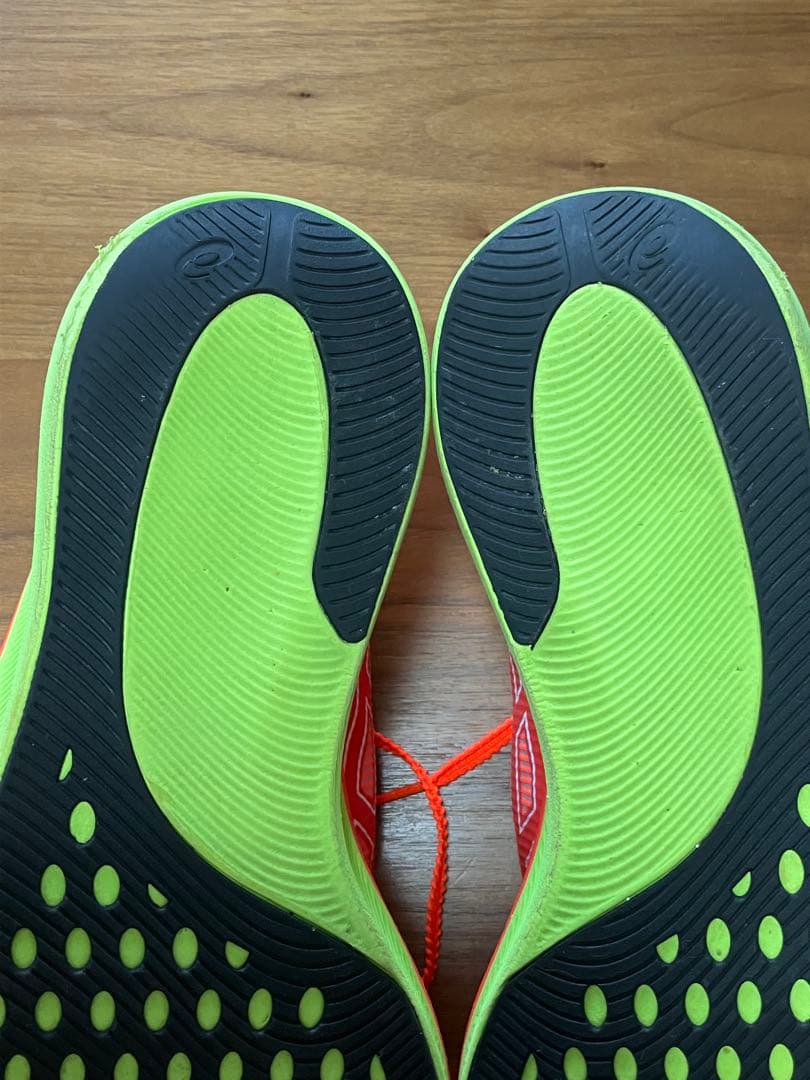 値下げ！アシックスS4 オレンジ 26.0cm
