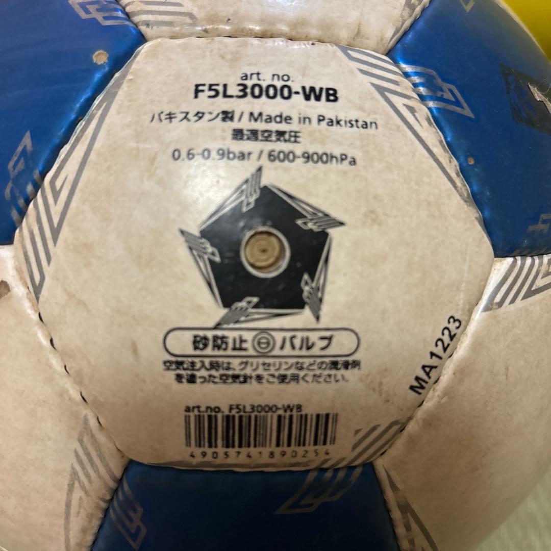 molten モルテン pelada F5L3000 5号球　3個　単品不可
