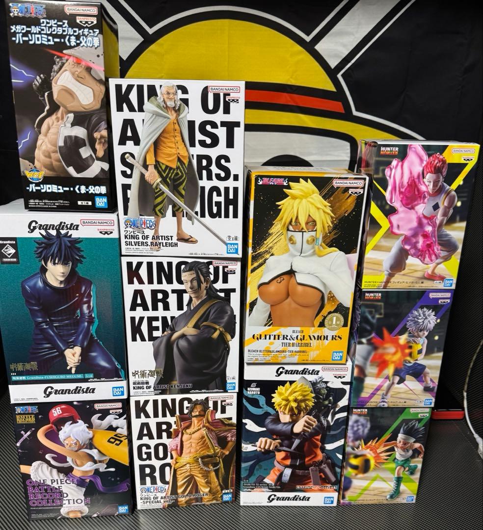 最新　プライズ　フィギュア　呪術　BLEACH ハンターハンター　グランディスタ