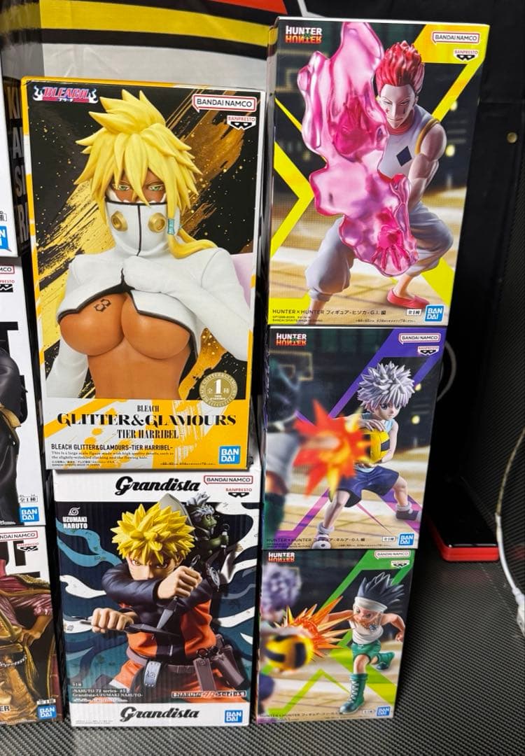 最新　プライズ　フィギュア　呪術　BLEACH ハンターハンター　グランディスタ