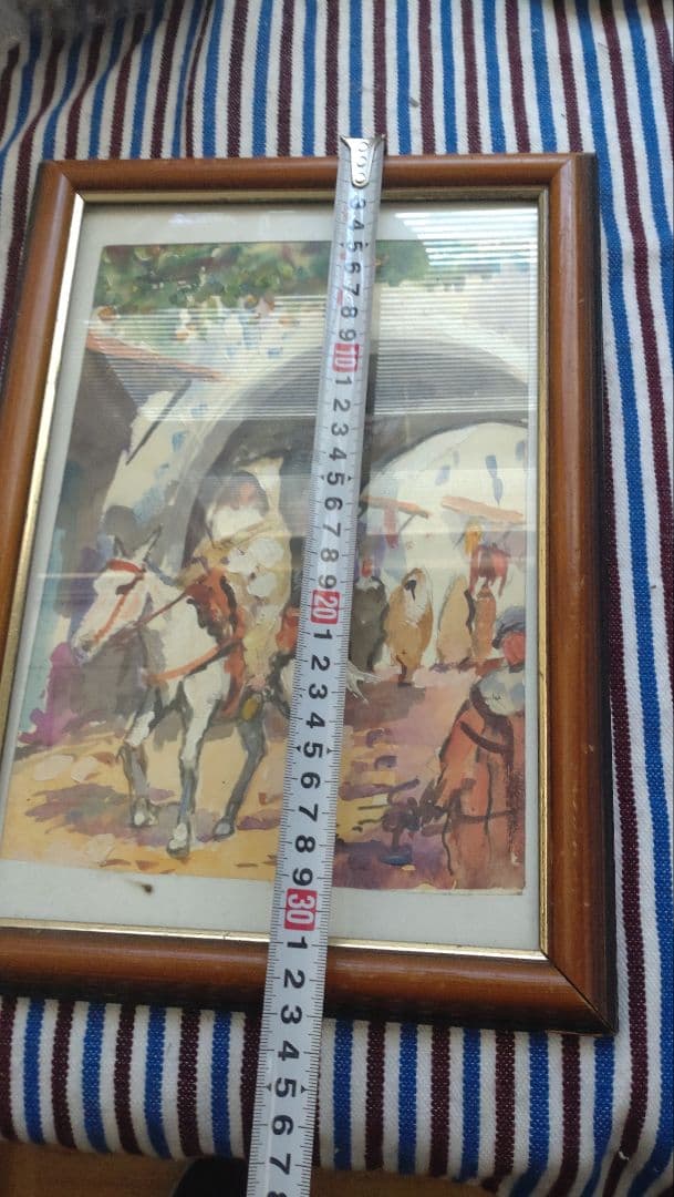 テトゥアン出身の画家ハサン・スシによる小品絵画。