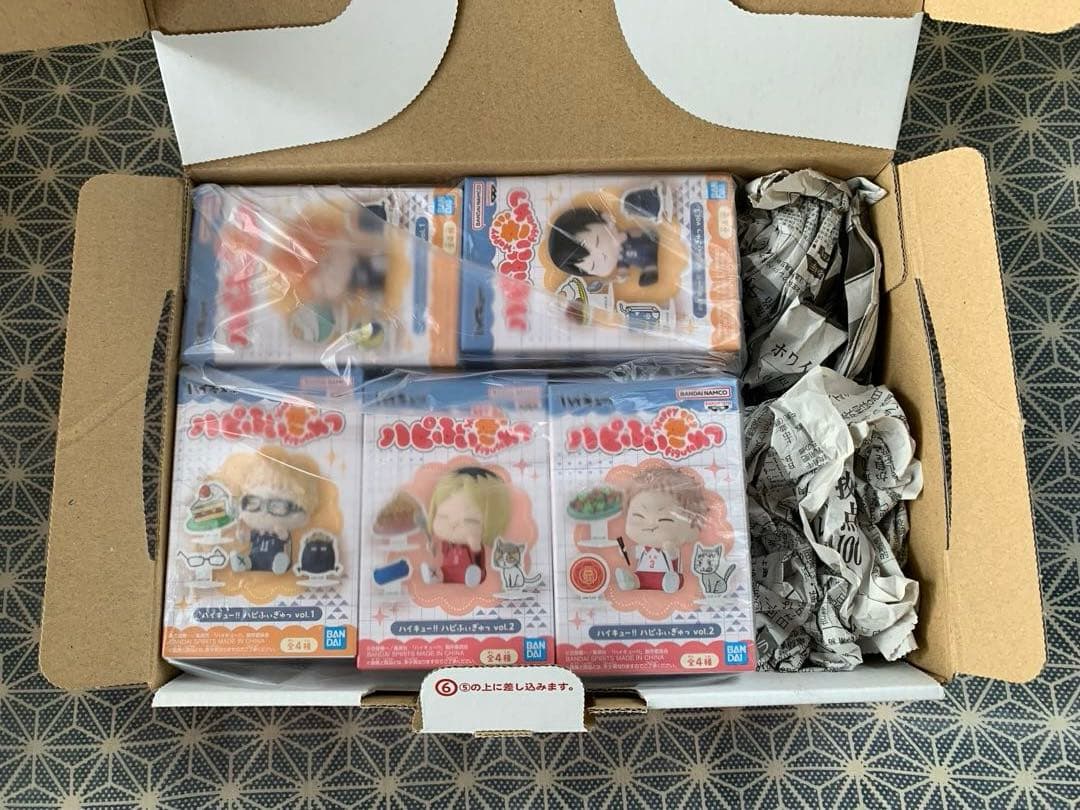 ハイキュー‼︎ ハピふぃぎゅっ vol.1 3種　vol.2 2種