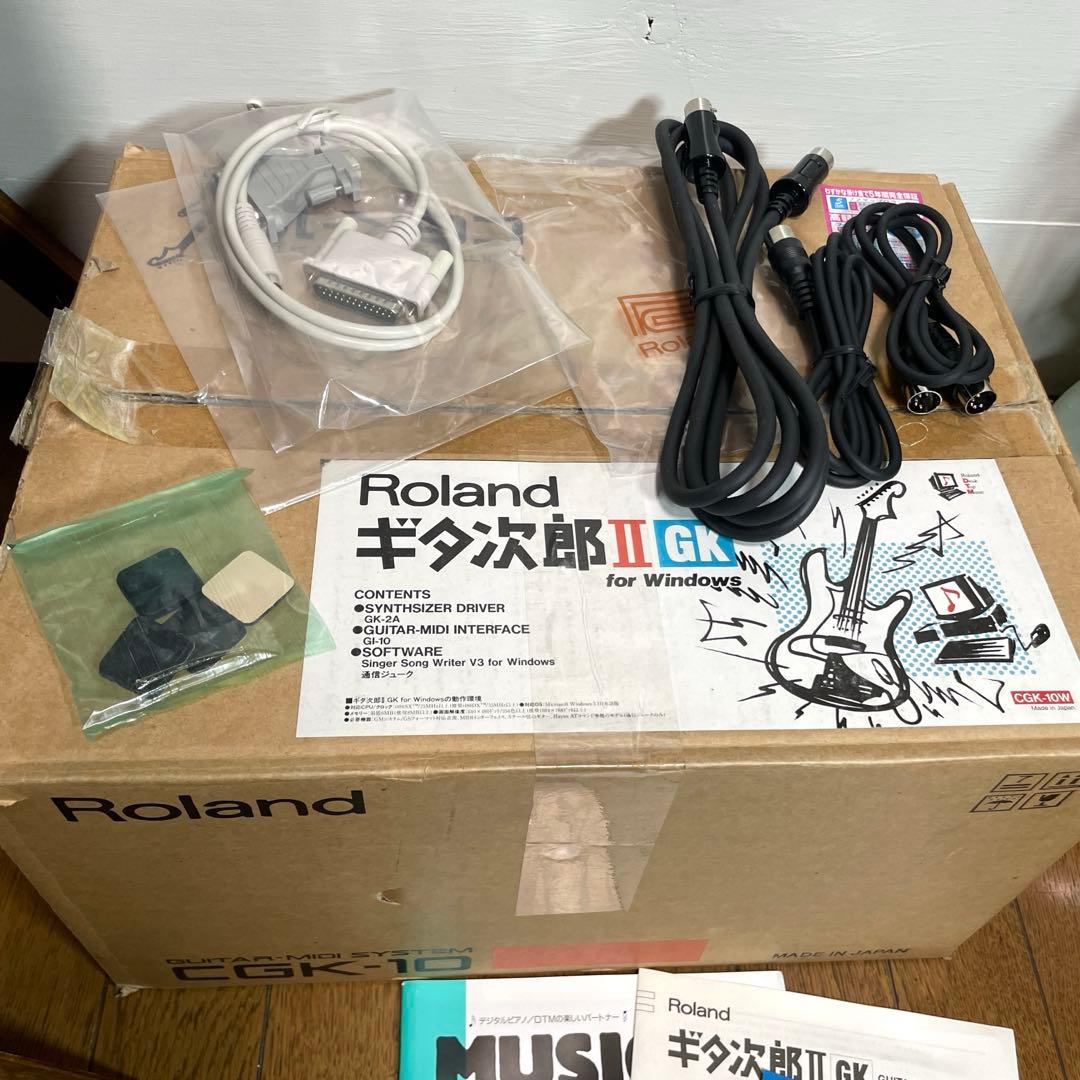 【未使用】Roland 日本製 ギターシンセ GI-10 GK-2A ギタ次郎