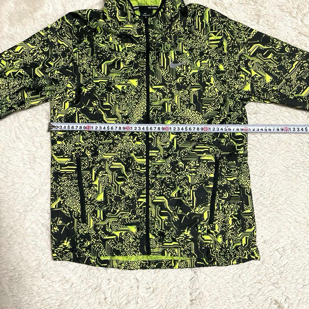 【希少品】ナイキ NIKE SHIELD ランニングジャケット デジタルカモ