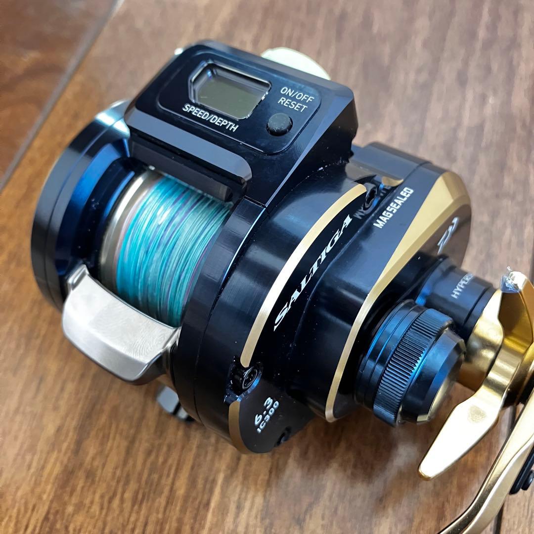 【美品】Daiwa ソルティガ SALTIGA IC300 カウンター