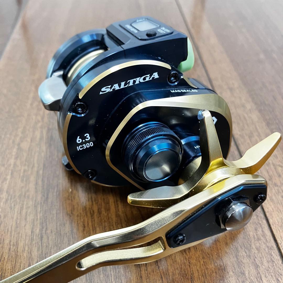 【美品】Daiwa ソルティガ SALTIGA IC300 カウンター