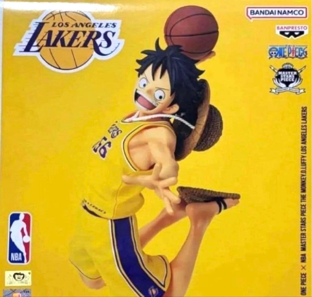 【未開封】NBA LAKERS レイカーズ　ルフィ ワンピースベースショップ