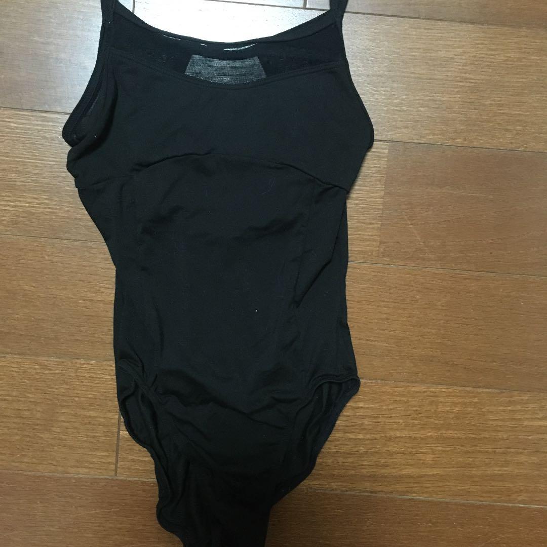 【美品】チャコット★黒レオタード★140cm