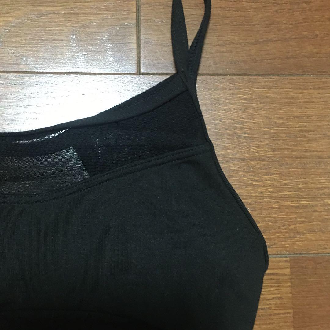 【美品】チャコット★黒レオタード★140cm