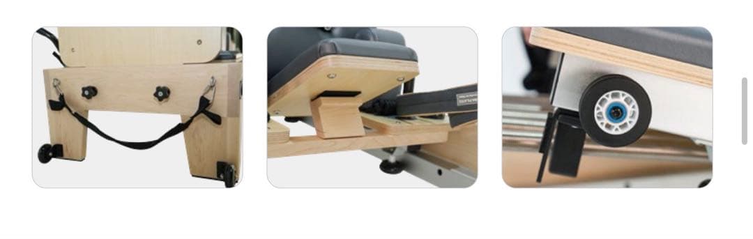 木製ピラティスリフォーマー（Pilates ) スタジオ用本格モデル
