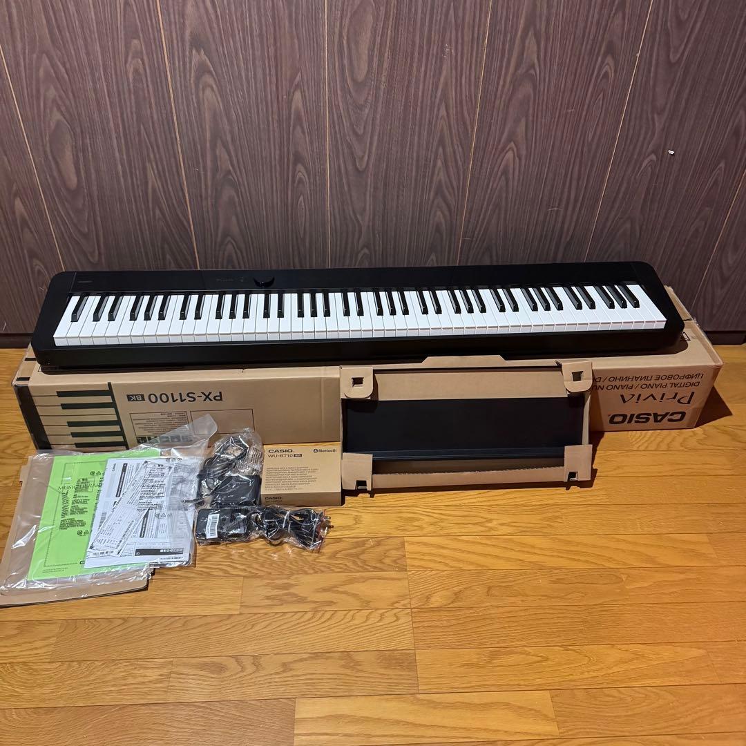 美品 カシオ CASIO PX-S1100 BK 付属品完備