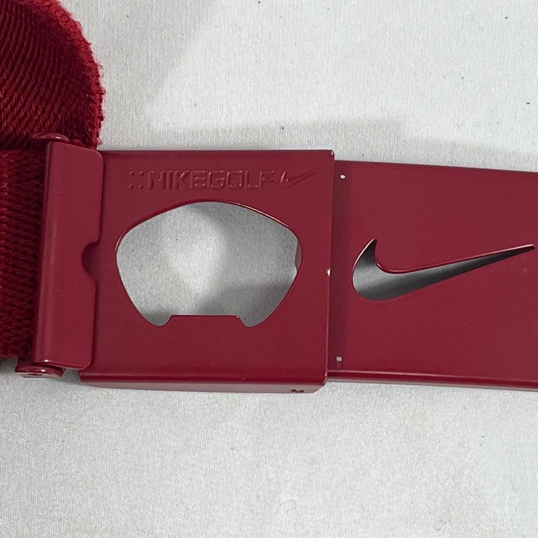 Nike Golf テキスタイル　ナイキ テック レッド ベルト