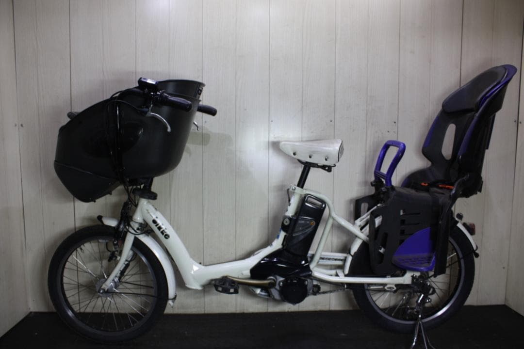 ブリヂストンbikke POLAR e BP0D37 20型 8.9AH3段 白