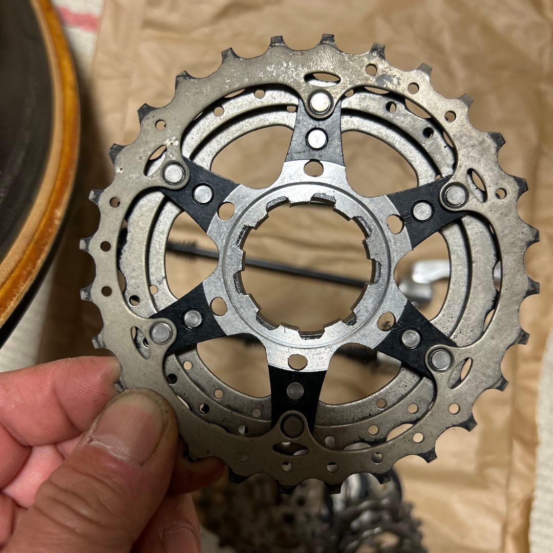 ZIPP 440カーボンチューブラー700c スプロケ付き