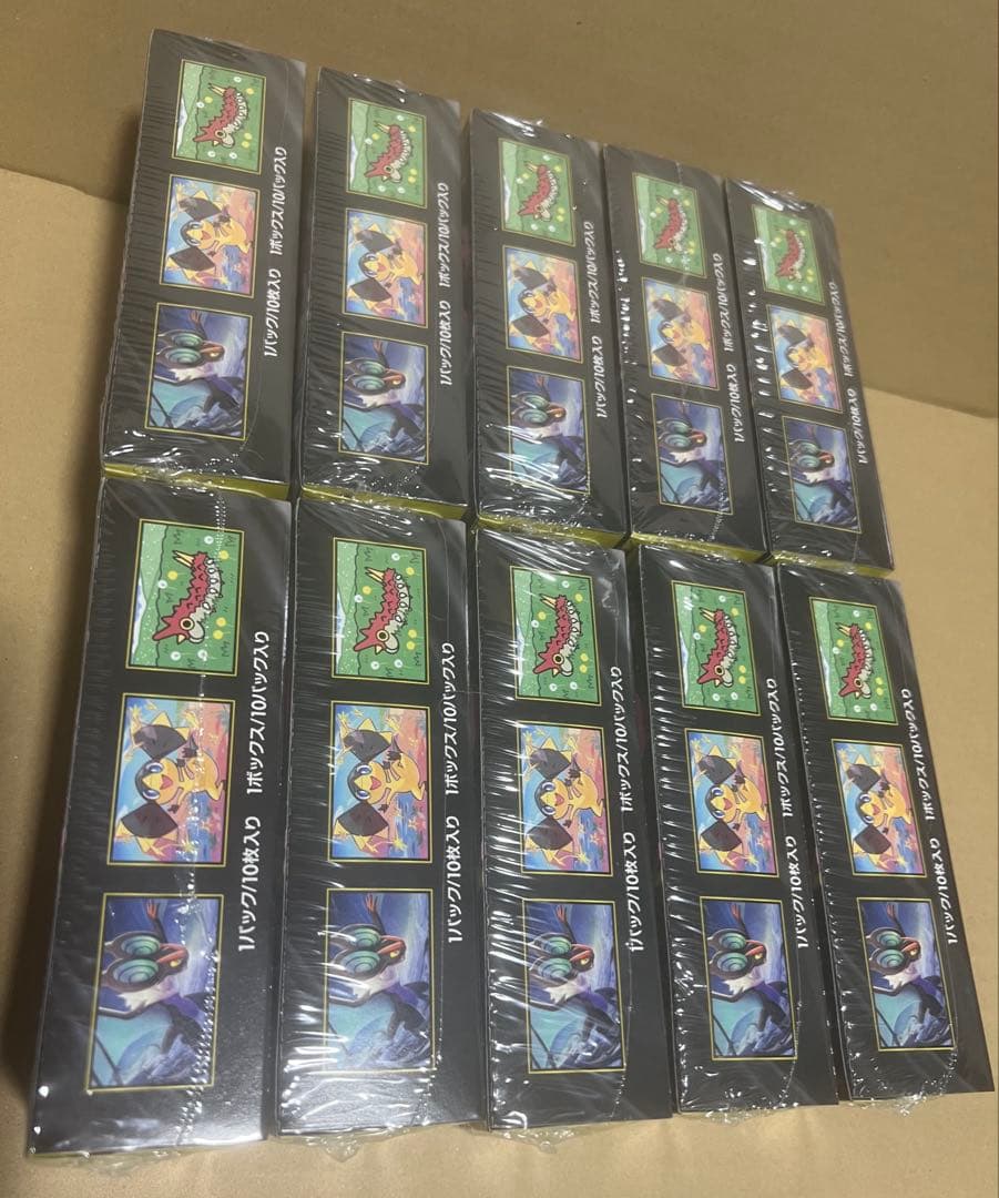 ポケモンカードゲームMEGA ドリームex シュリンク付き　10BOX