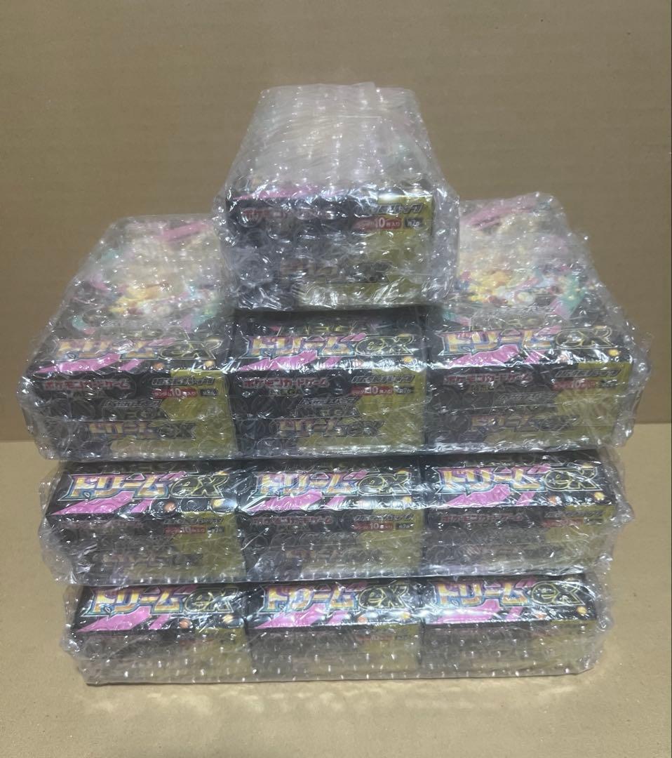 ポケモンカードゲームMEGA ドリームex シュリンク付き　10BOX