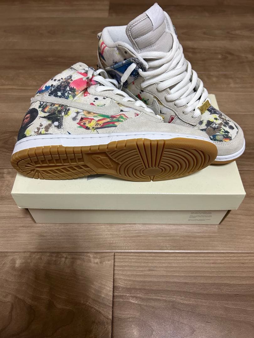 Nike Dunk High アートプリント