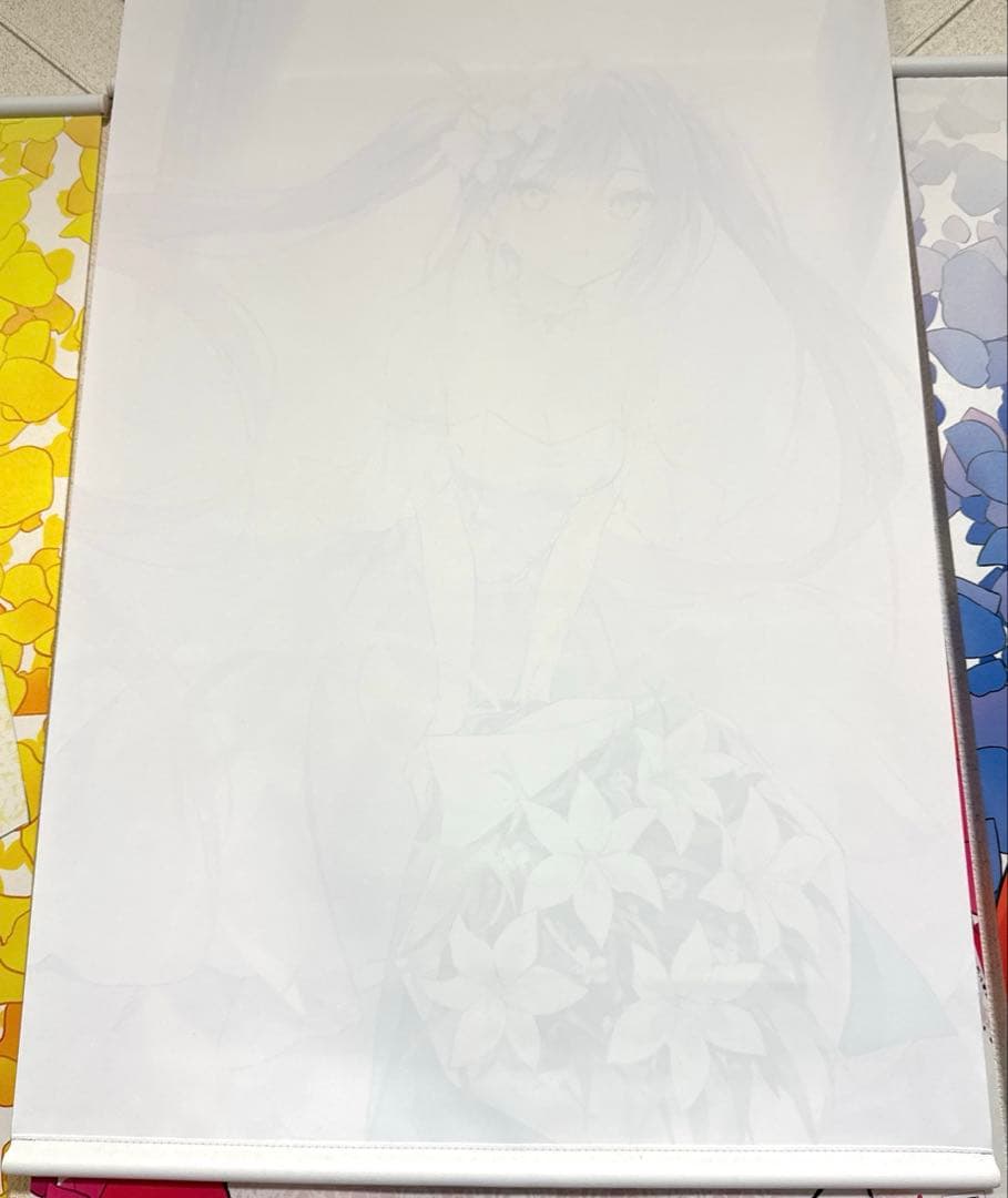常闇トワ 活動一周年記念　タペストリー