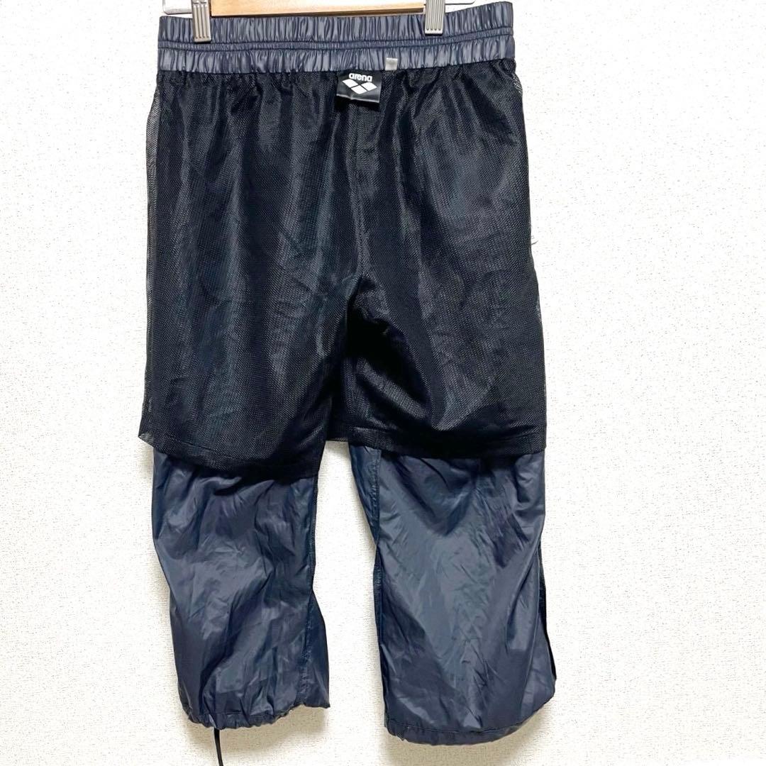 arena アリーナ　スポーツパンツ　紺