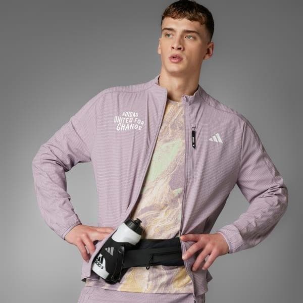C新品 S アディダス ランニング 上下 セットアップ ジャケットショーツ