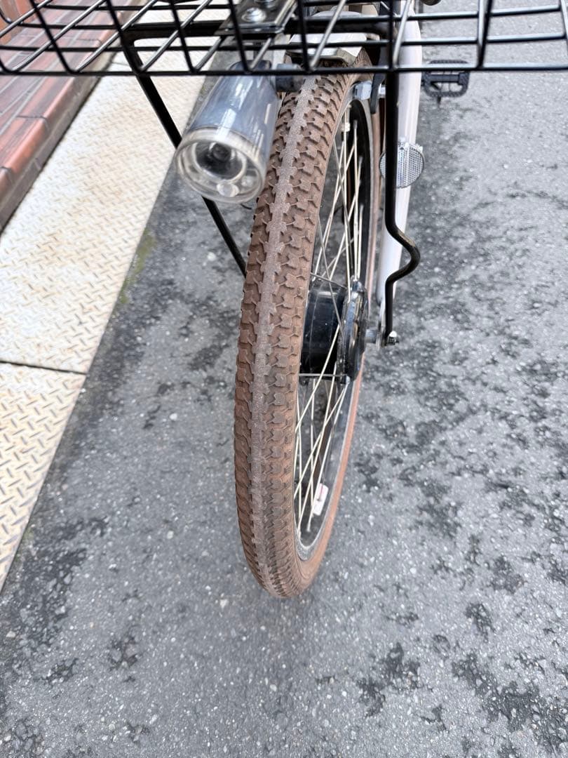 子供乗せ　ブリヂストン　BIKKE 電動アシスト自転車 チャイルドシート付き