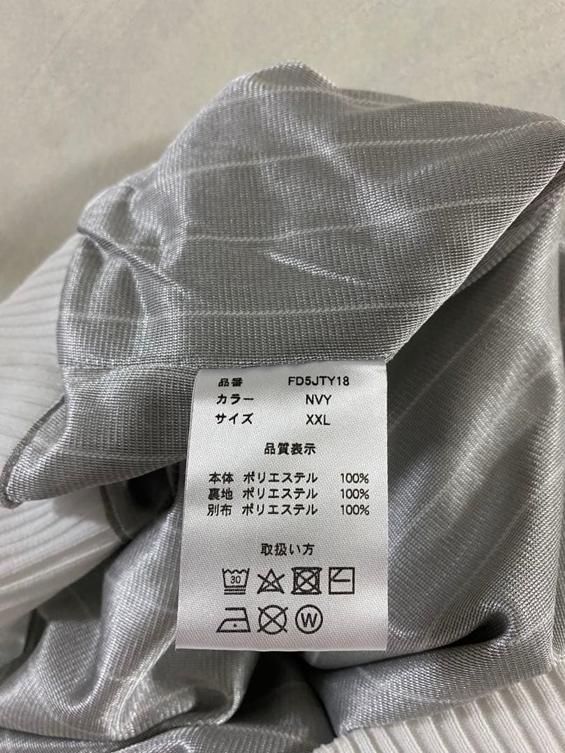 FIDRA SCOTLAND ハーフボタンニットジャケット XXL 裏地付き