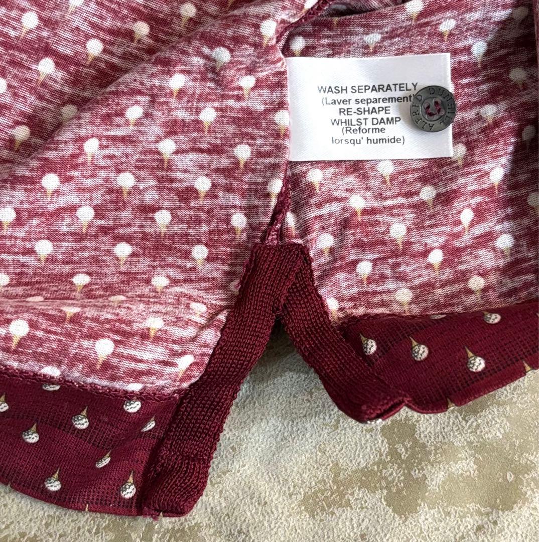 新品 ダンヒル dunhill イタリア製 メンズ ポロシャツ ゴルフウェア L