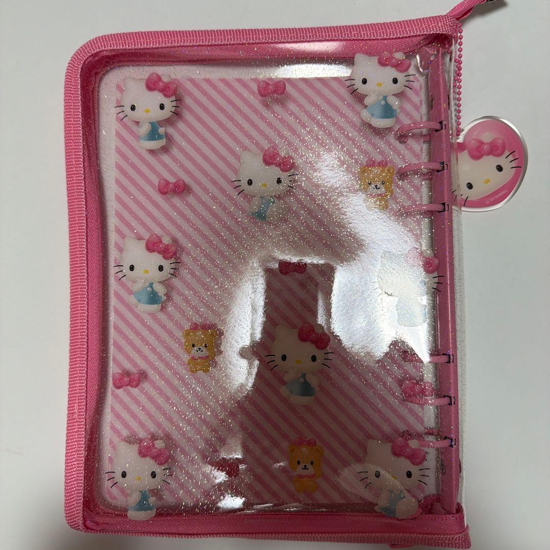 サンリオ ハローキティ クリアでぷっくり3D クリアバインダー