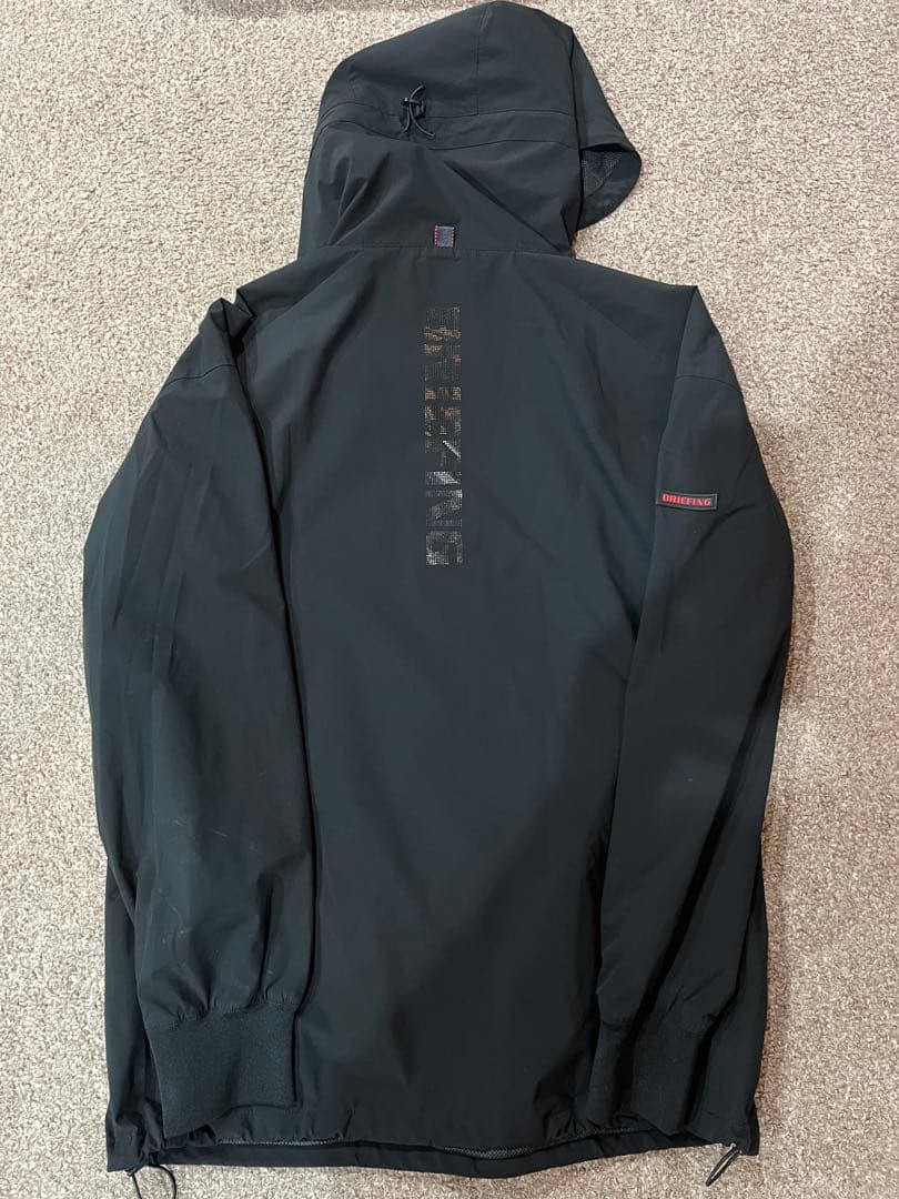 BRIEFING MEN'S WIND HOODIE プルオーバー フーディー