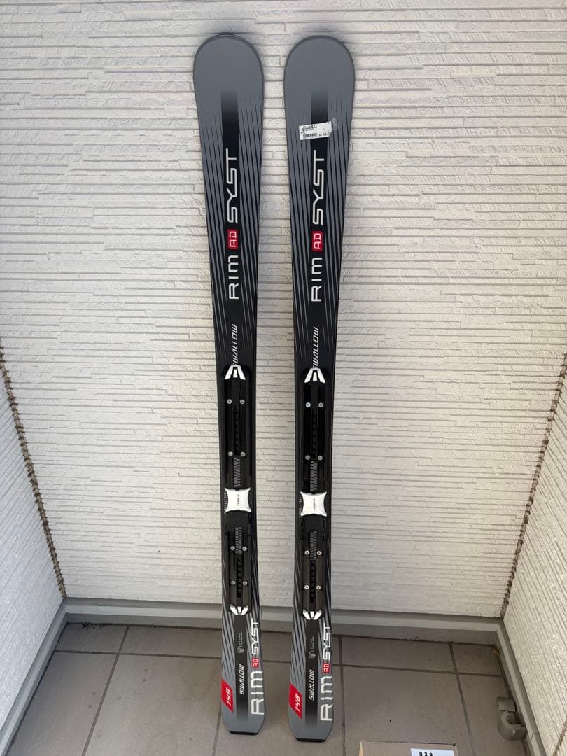新品　swallow スキー板　ビンディング付属 26RIMSYT 148