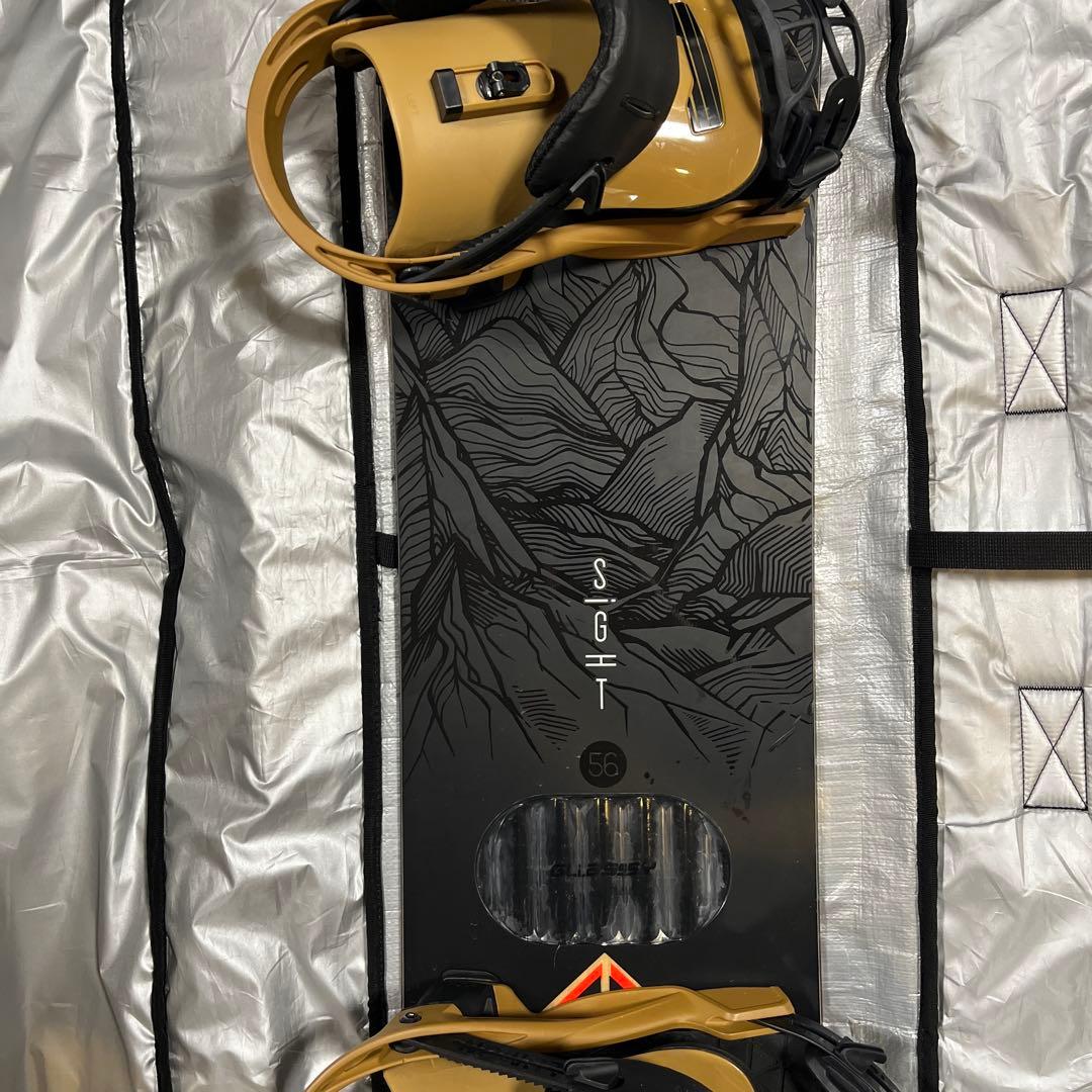 20-21 SALOMON SIGHT 156cm スノーボード+ビンディング