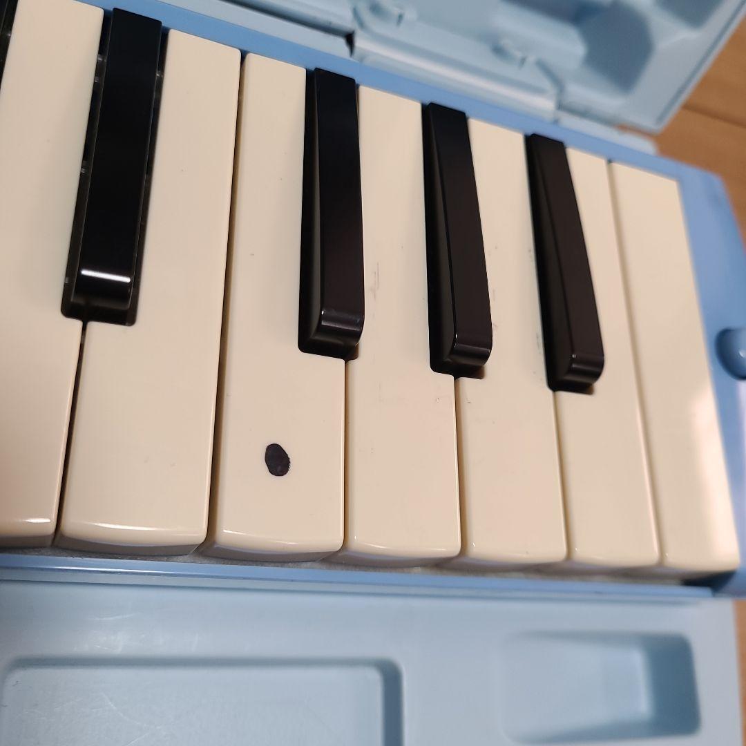 YAMAHA 鍵盤ハーモニカ 32鍵 水色