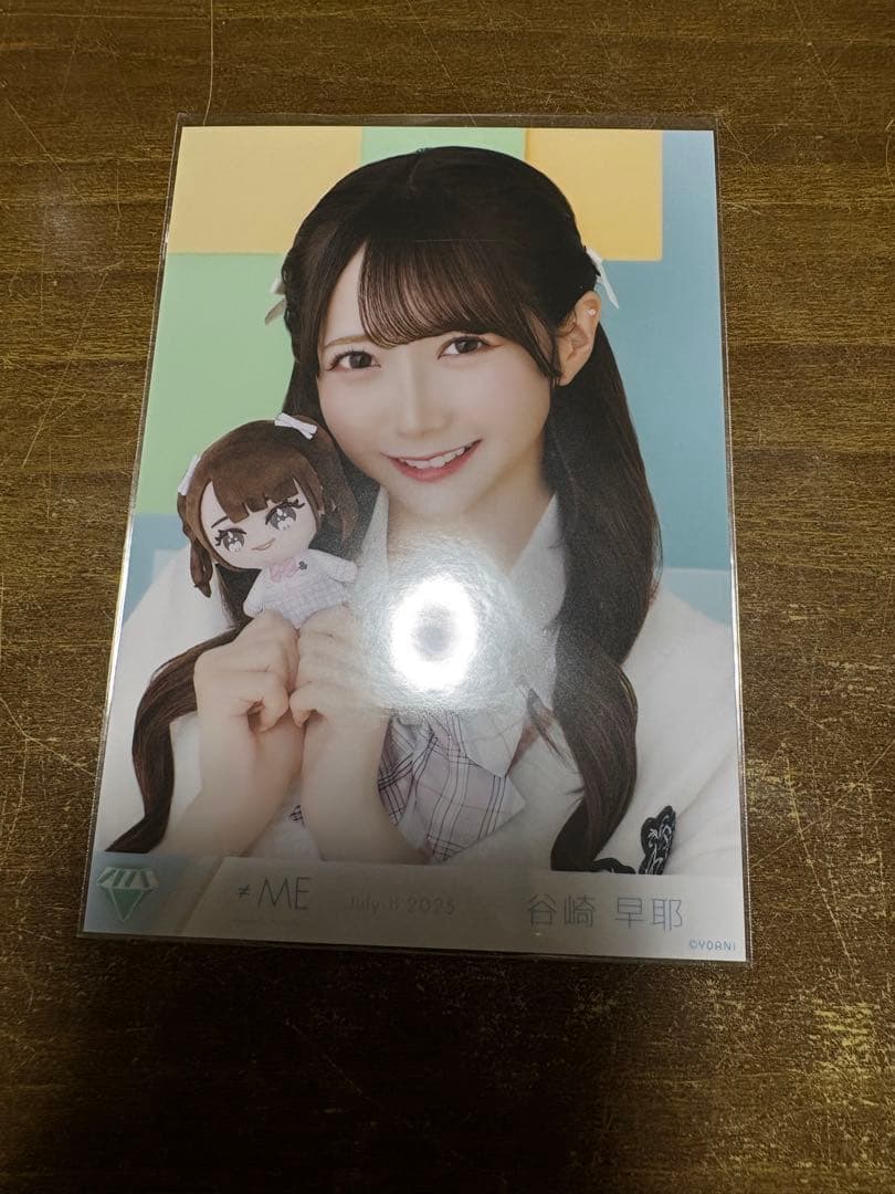 ノイミー 谷崎早耶 ぬいぐるみマスコット 生写真コンプ チュウヒキ直筆