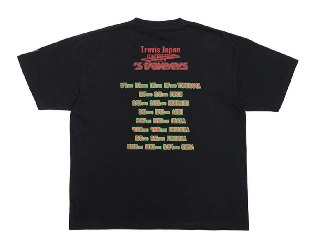 Travis Japan 2026「’s travelers」公式Tシャツ