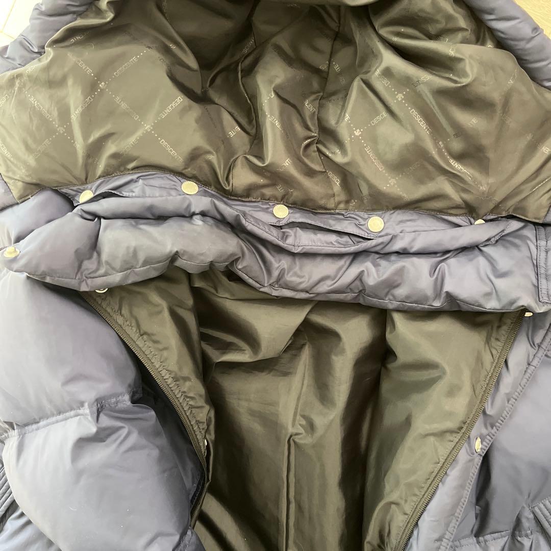 DESCENTE ベンチコート ネイビー Lサイズ
