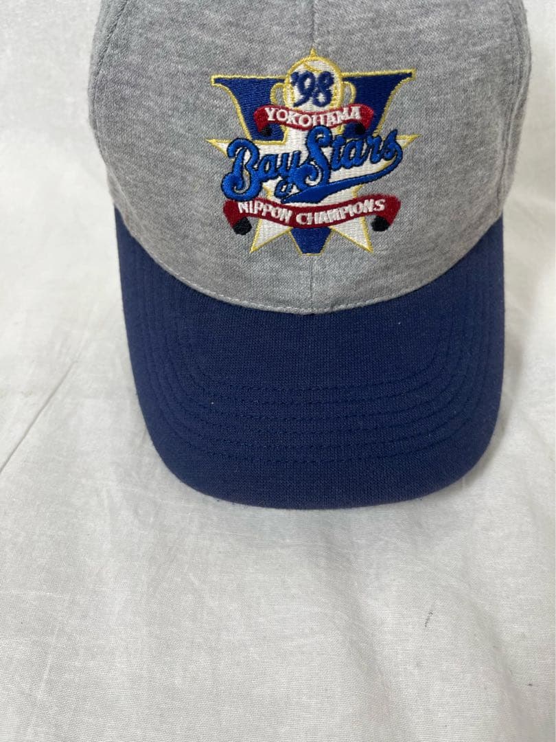 ⑥ '98 横浜ベイスターズ　優勝記念キャップ cap 帽子 野球