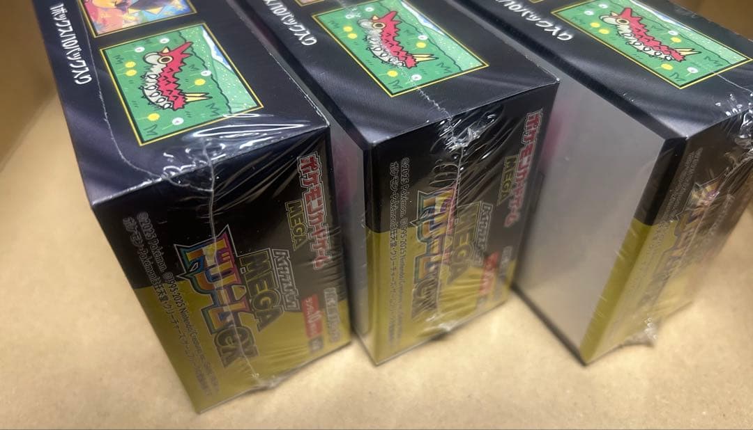 ポケモンカード MEGA ドリームex 3BOX シュリンク付