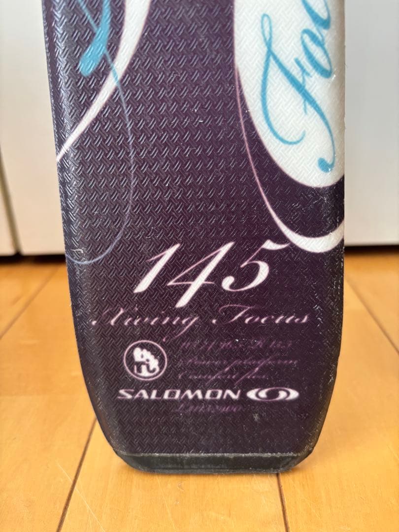 サロモン　女性orジュニア用スキーセット 145cm