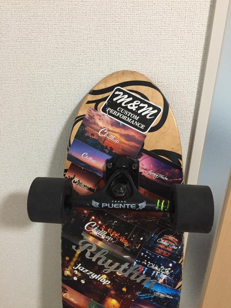 112cm × 25cm ロングボード ロンスケ ロングスケートボード