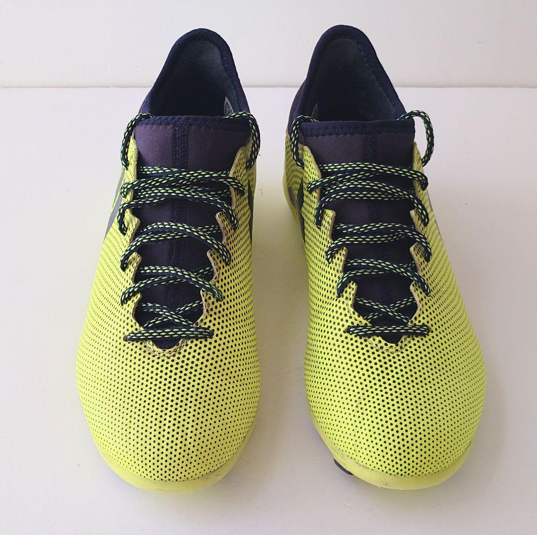 adidas アディダス Ｘ サッカースパイクイエロー 26cm