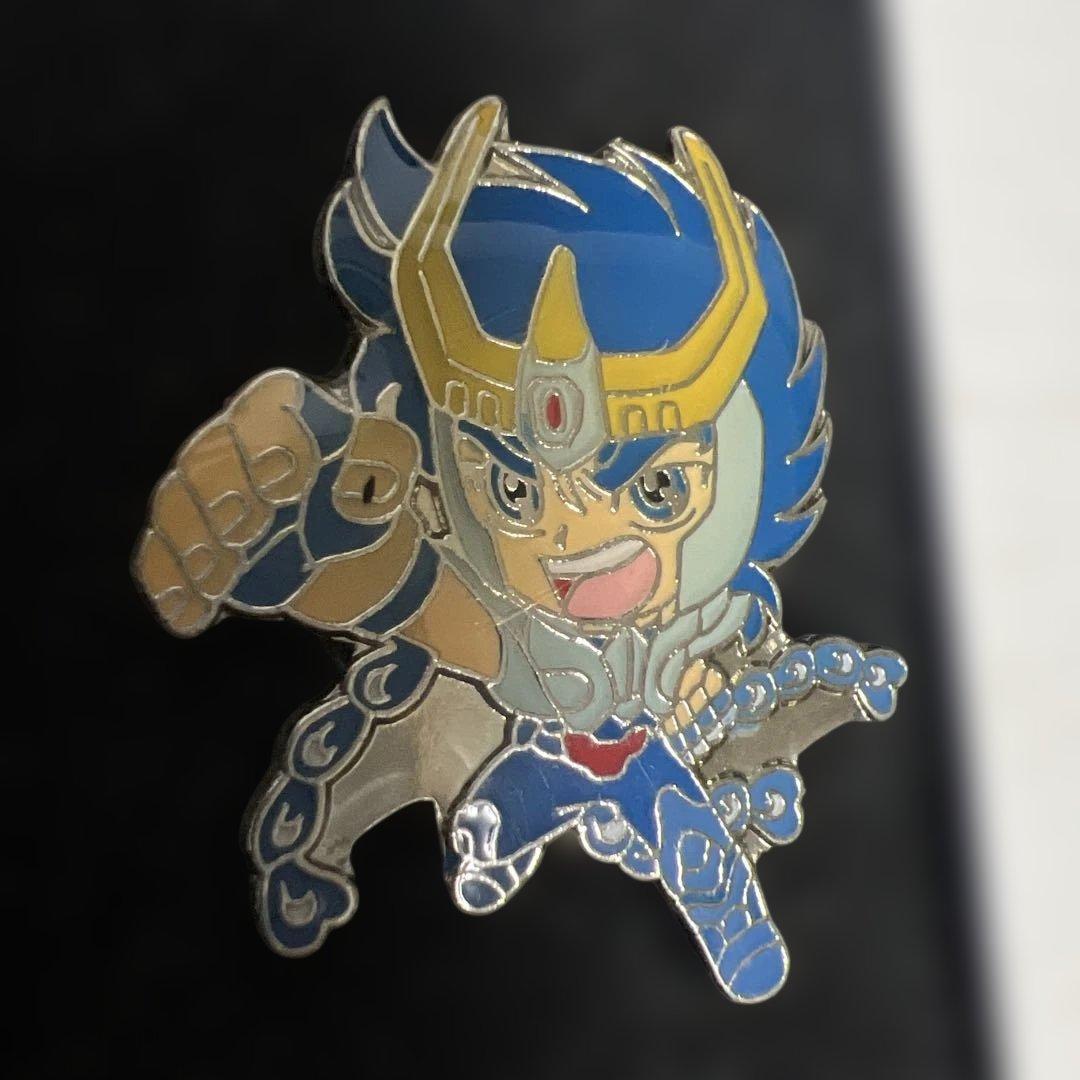 聖闘士星矢 ピンズ 5点フルセット 青銅聖闘士 ケース入り 当時物