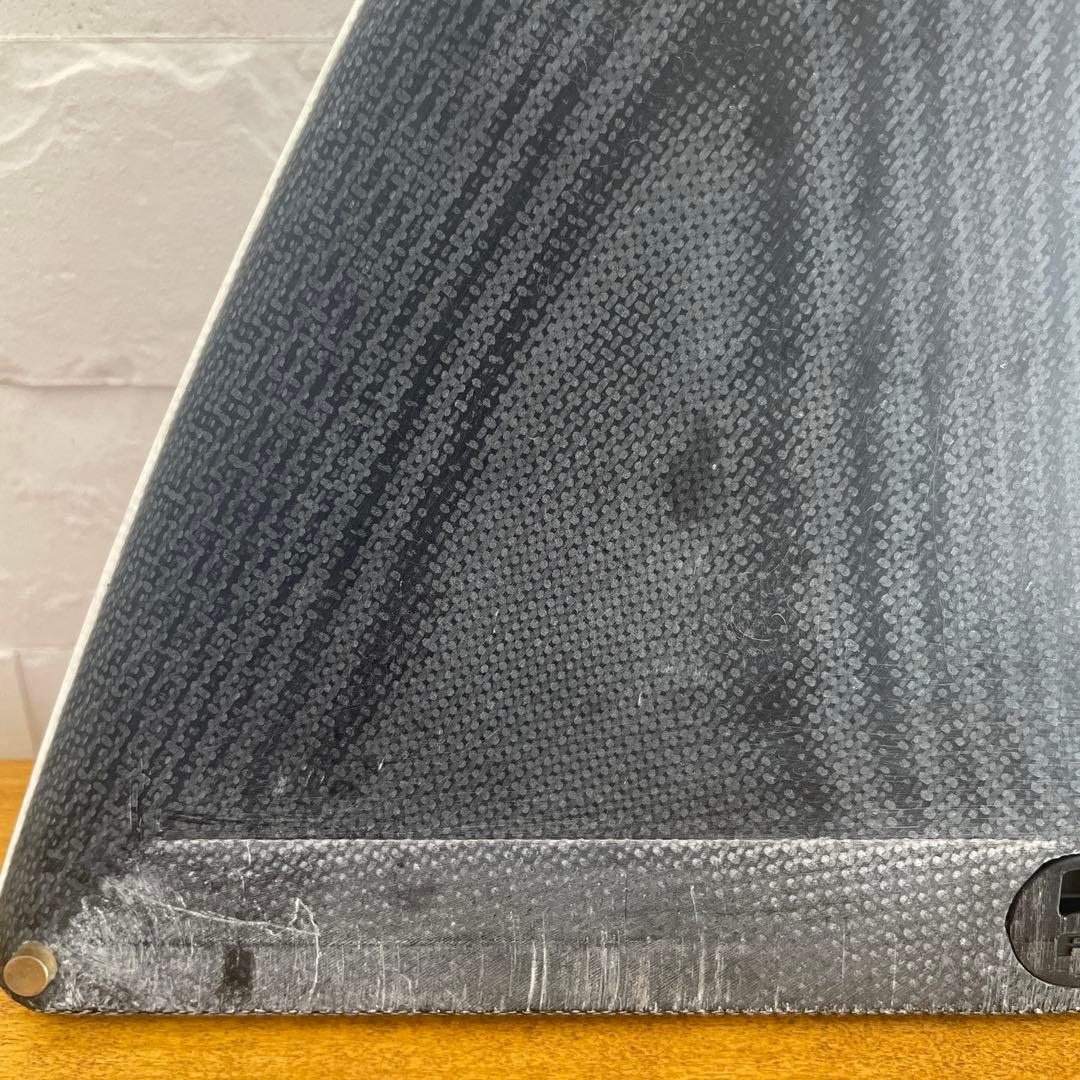 サーフボードフィン ブラック/ホワイト