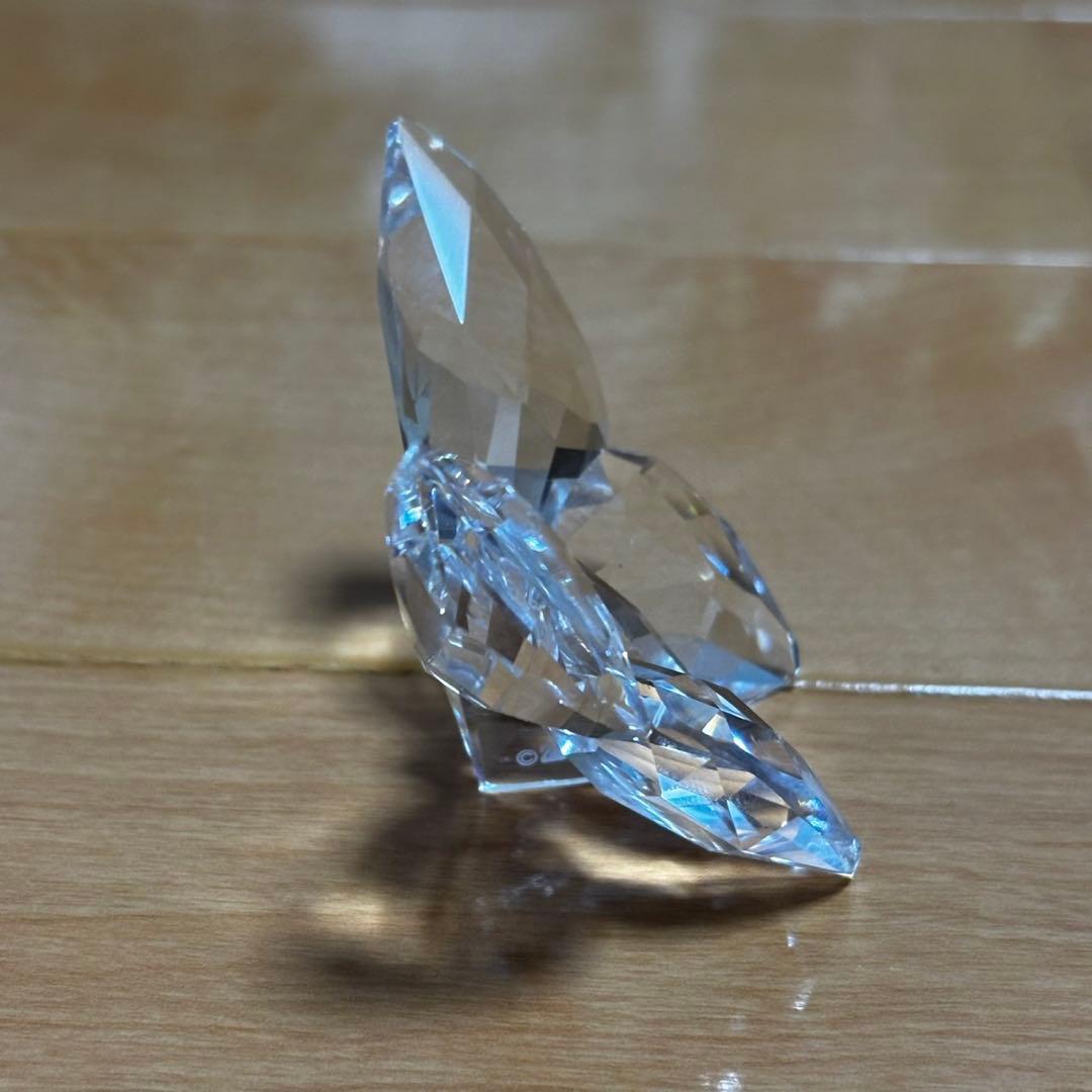 美品 SWAROVSKI スワロフスキー 蝶 バタフライ 置物 フィギュリン