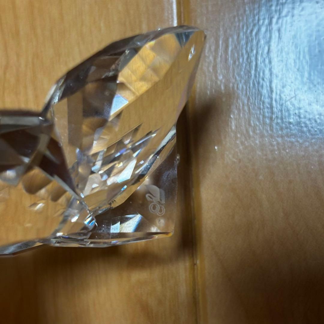 美品 SWAROVSKI スワロフスキー 蝶 バタフライ 置物 フィギュリン