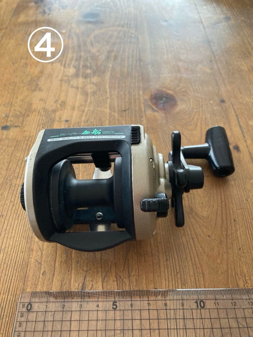 フィッシングリール ダイワDaiwa ミリオネアSHIMANO 4点セット