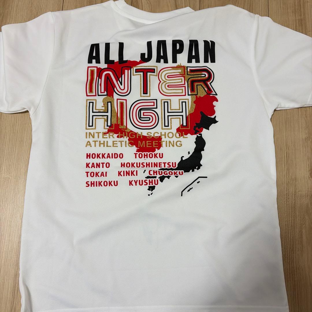 ALL JAPAN INTER HIGH Tシャツ サイン入り 宮崎友花のサイン