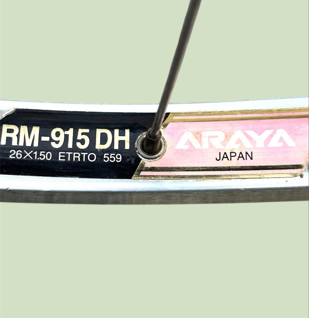 SHIMANO XTR × ARAYA RM DH リア 26インチ ホイール