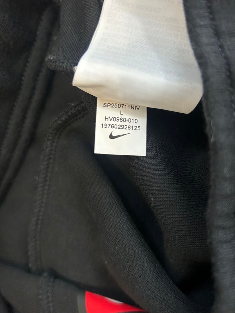 NIKE テックフリース パンツ BLACK