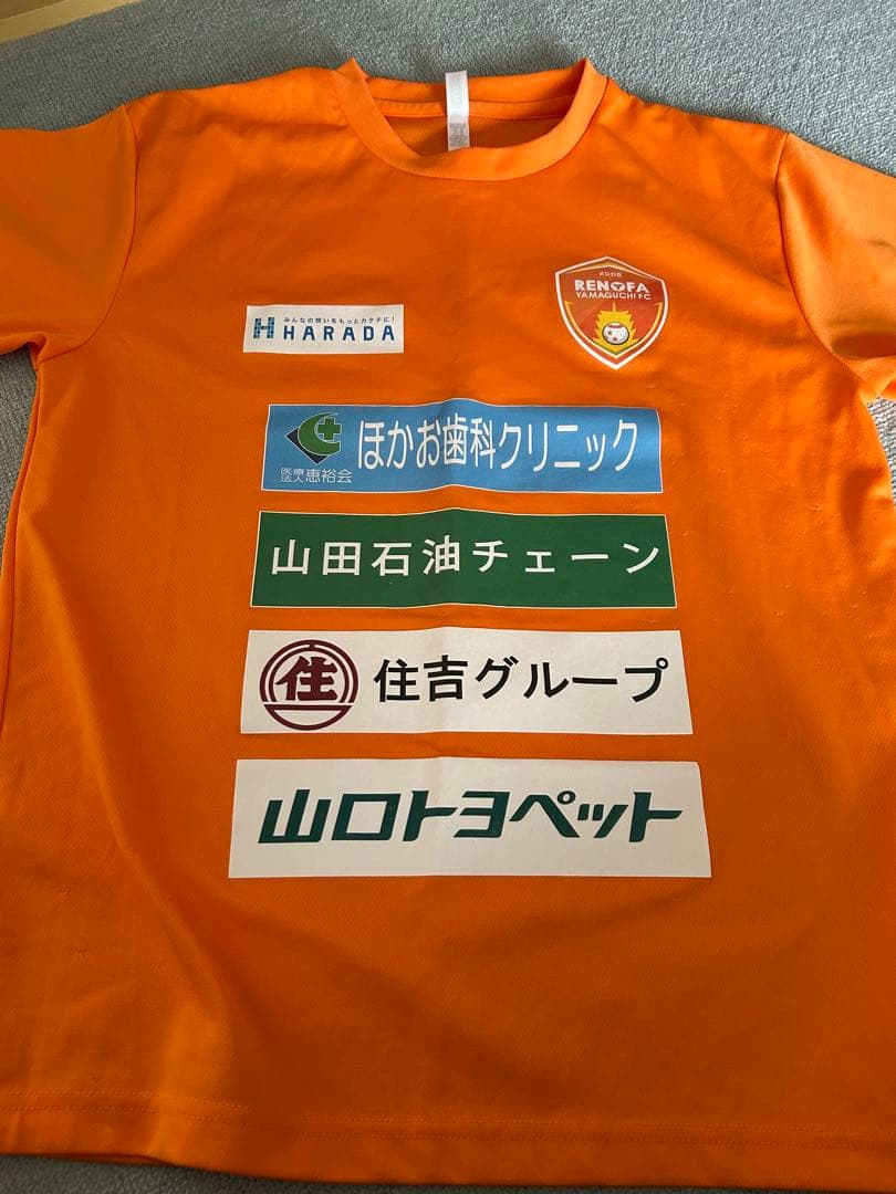 レノファ山口　支給品　練習着　シャツ